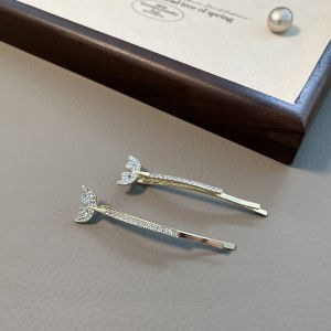 Elegant Nurse Hat Clip Fixed Hair Diamond One-word Hair Accessories Side Clips Back-of-Head Clips Headwear for Daily Use