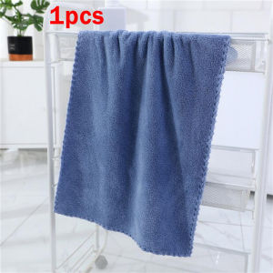 3/1PCS Microfiber Coral Velvet Face Towel Absorbent Cleaning Towel Soft Comfortable Breathable Shower Hair Face Drying Towel