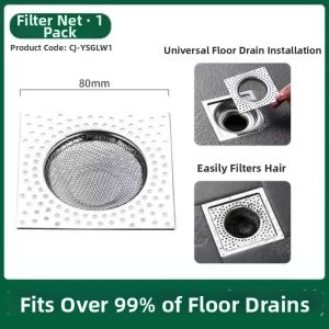 Hair Filter Deodorizing Drain Cover
