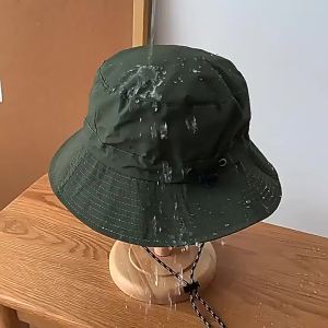 2026 Summer Sun Protection Waterproof Fisherman Hat Bucket Camping Hiking Mountaineering Cap Foldable Storage Bag