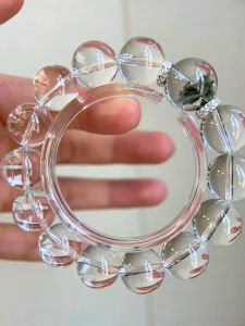 Montagne Jewelry Original Design Fine Jewellery Natural 14-15mm Green-phantom Crystal Bracelets