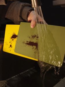 JARIO x MHW-3BOMBER Silicone Mat ยางรองแทมเปอร์ ยางรองกดกาแฟ - รูปแบบ 18cm x 24cm