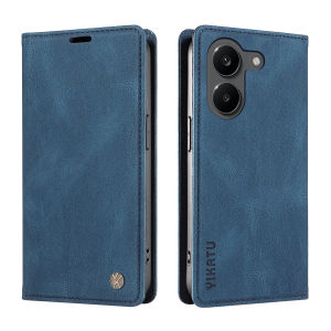 Leather Wallet Card Hoder Magnetic Flip Case for POCO F6 F7 F8 M6 M7 X7 X8 Pro Max Ultra C65 C71 C75 C85 C85X | Kickstand Cover