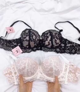 A31 Áo Ngực Ren KATHY BRA Nâng Ngực Cao Cấp Có Gọng Mút Vừa Cúp Ngang Tạo Khe Tôn Vòng 1