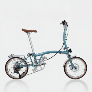 CRANSTON | Vintage 9 Speed Portable Folding Bike 16 Inch