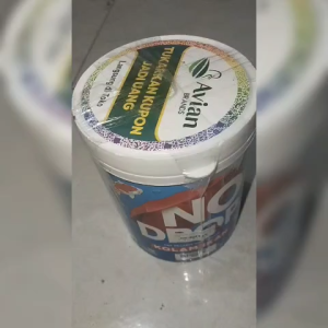 Cat Kolam Ikan NO DROP OR GRESS 1kg Pilih Warna Ocean Blue atau Black Cocok Untuk Pelapis Kolam Ikan Kaleng Avian Brands