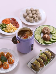 1000ML Portable electric slow cooker electric slow cooker cup small office mini porridge maker Periuk perlahan elektrik 電燉杯