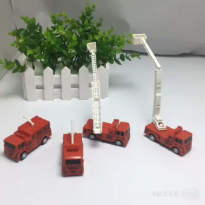 【Local Seller】Kids Pull Back Toy Car City Sanitation Vehicle Childrens Toy Construction Vehicle Pull Back Toy Car