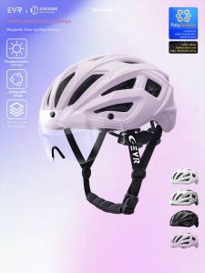 evr | Magnetic Color-Changing Visor New Cycling Safety Helmet