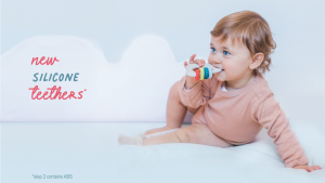 Suavinex Rainbow Baby Teether - For Newborn (0+ Months)