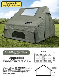 Free Soldier | Spring Autumn Camping Tent 6sqm
