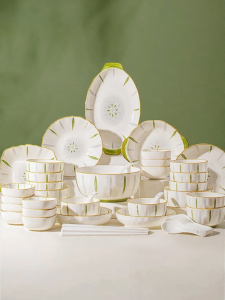 mornenjoy | High Aesthetics Ceramic Dining Set