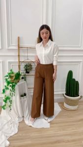 Celana Kulot Wanita Highwaist SONIA Maira Denim C1469 Cullote Premium