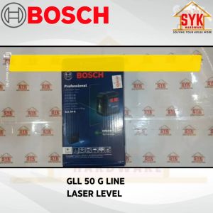 SYK Bosch GLL 50 G Line Laser Level Battery Distance Measure Meter Laser Level Pengukur Jarak 0 601 065 3K0