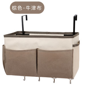 Wall-Mounted Fabric Storage Hanging Bag Oxford Cloth Japanese Style Bedroom Dormitory Apartment Lazy Person Storage Pouch Organizer