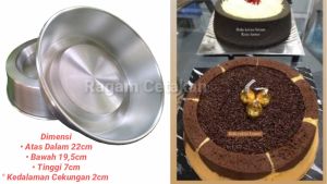 Loyang Kue | Loyang Piscina | Loyang Bulat Cekung | Loyang Tarlet