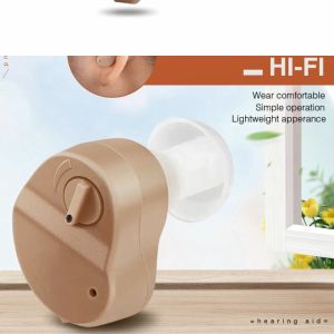 เครื่องช่วยฟังสําหรับคนหูหนวก เครื่องช่วยฟังสําหรับผู้สูงอายุ หูฟังที่ใช้งานง่าย