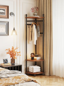 TINGXU | Mobile Corner Coat Rack