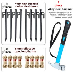 BroadField | Windproof Beach Camping Tent Pegs