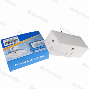 1Pc 3 Way Multi Plug Outlet Extender Wall Outlet Expander Small Electrical Outlet Splitter for Travel Home Office Dorm