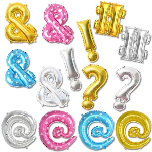 16inches Symbol Foil Balloon Party Foil Balloon Foil Party Decoration Birthday Balloons