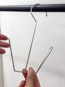 PaulWeekend สแตนเลสราวตากสำหรับรองเท้าและเสื้อผ้า-โกดังเก็บง่าย