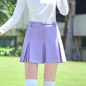 TTYGJ | Anti-exposure Golf Skirt A-line Slim Fit High-waist Pleated