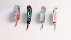 Tali Sepatu Motif Shoelaces Warna Warni Panjang 120cm 140cm