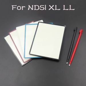 Vỏ Bảo Vệ Màn Hình LCD Trên Cùng NDSi XL LL Kèm Bút Cảm Ứng - Tấm Bảo Vệ Bằng Nhựa Cho Máy Chơi Game Nintendo Dual Screen