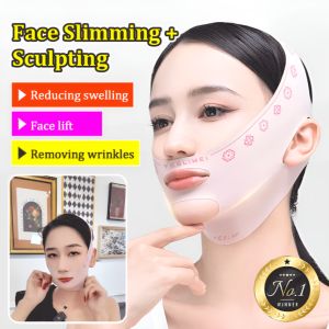 [Beauty Salon Model] Anti-Gravity Face Lifting & Slimming Strap V Facial 3D Sleeping Face-Lift Slimming Belt Chin Lifting Firming Strap Skin Care