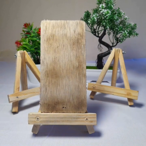 [PENYANGGA FOTO KAYU | TRIPOD MINI STANDING LUKISAN KALIGRAFI | EASEL 12X10CM]