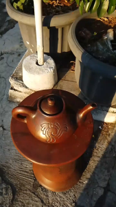 Alat dapur teko tanah liat 800ml