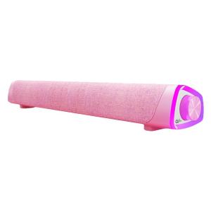 Niye | Pink Gaming Bluetooth Wired Desktop Speaker with Subwoofer