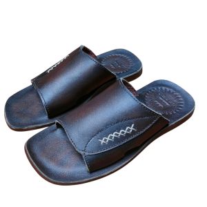 Sandal selop Pria Dewasa Kulit