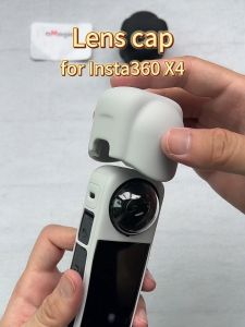 aMagisn Lens Cap for Insta360 X4 Lens Dustproof Anti-scratch Protector Aksesoris for X4 Action Cam