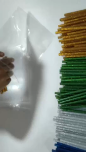 100Pcs 7x100mm Lem Lilin / Lem Tembak / Lem Bakar Warna Warni