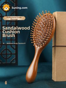 Massaging Airbag Comb Wooden Ladies Hairbrush Mens Scalp Meridian Home Use Long Hair Special Personal Care Tool