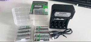 Energizer Type C Fast Charging  4-channel independent charging Charger + Energizer 1.2V AA/AAA NiMH Rechargeable Battery