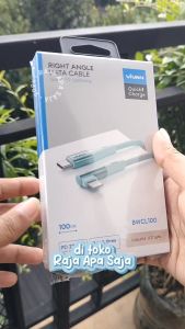 Kabel Charger Vivan Type C To Lightning 27W Fast Charging PD Quick Charge Elbow Gaming BWCL100