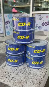 แผ่นซีดีPrinco CD-R ความจุแผ่น 700 Mb / 80 นาที ยี่ห้อ PRINCO ของแท้ 50 แผ่น