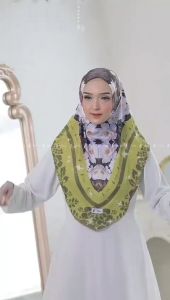 Jilbab shafa bergo motif by Falz