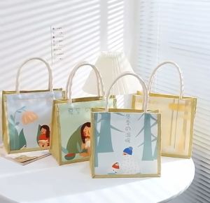 Korean Style Top-handle Bag Cute Simple Fashion Large Capacity Handbag