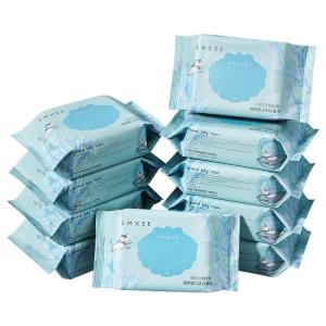 EMXEE | Portable Baby Wipes 20 Pieces per Pack 10 Packs