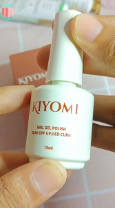 131-142 Kiyomi Nail gel Polish Gliiter blink UV LED Kutek Kuku gliter tahan lama 15ml YM007