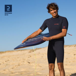 Decathlon Soái Hạm Store Nữ Bộ Đồ Lướt Sóng Sứa Thiết Kế Bộ Đồ Lặn Cao Su Chlorobutadiene Nhiệt Nửa Thân Thiết Bị Lặn