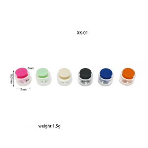 (50 cái) Nút chặn dây bằng nhựa co giãn chống trượt nhiều màu sắc XK-01 17*16.5*6mm #ssl_accessories