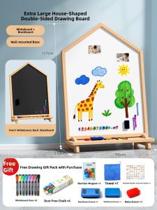 Magnetic Erasable Blackboard Childrens Drawing Board Toy for Toddler Kids under 3 Years Old Baby Writing Painting Canvas