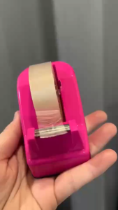 Mini Tape Dispenser – Portable & Handy Adhesive Tape Cutter for School Office & Home