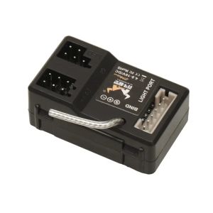 Bộ Thu 2CH 2.4G Cho Xe RC Crawler 1/12 Cổng Đèn LED Tương Thích Với Các Mẫu MN82 MN78 MN99 MN128 MN168 MN111 MN90 WPL Điện Áp 4.8-10V DC