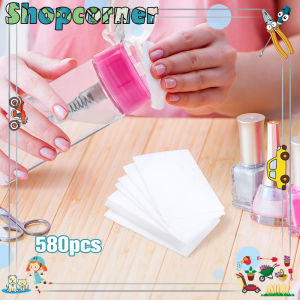 Isi 540 Kapas Kuku Tanpa Serat Nail Polish Remover Wipe Gel Manicure Wipes Soft Lint-Free Wipes